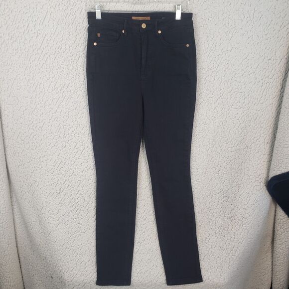 Judy Blue Denim - Judy Blue Jeans Womens 7 29 Black Skinny High Rise Stretch Casualcore